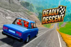 Deadly Descent - Fast Racing with Destruction